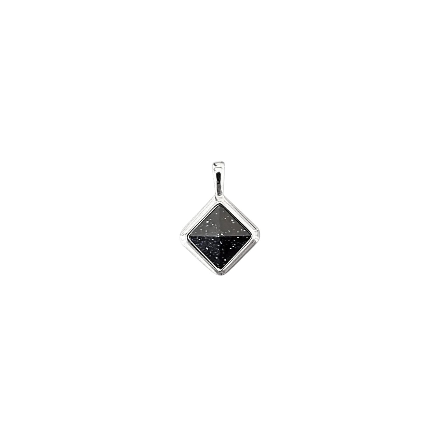 Onyx universal necklace - 925 silver