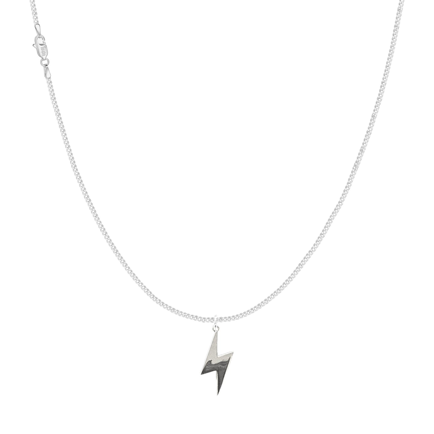 Flash shine necklace 2mm - 925 silver