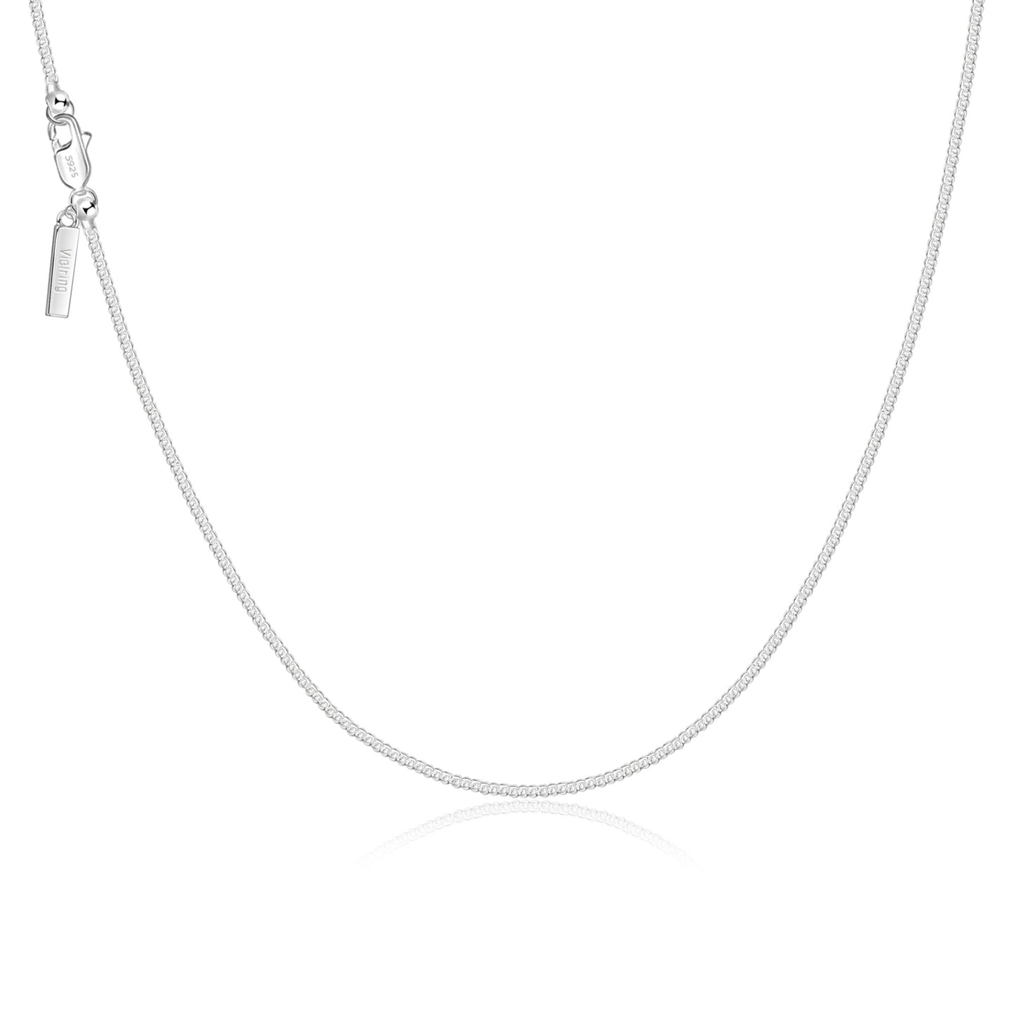 Curb chain 2 mm - 925 silver