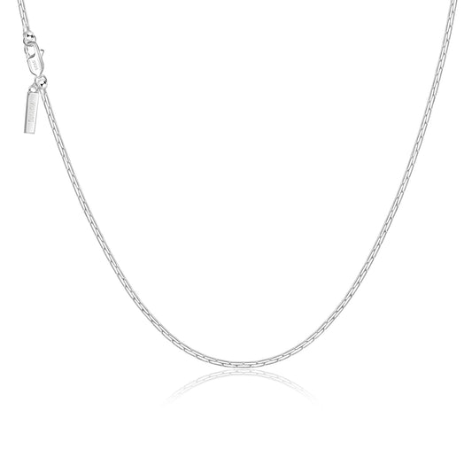 Wire chain 1.3mm - 925 silver