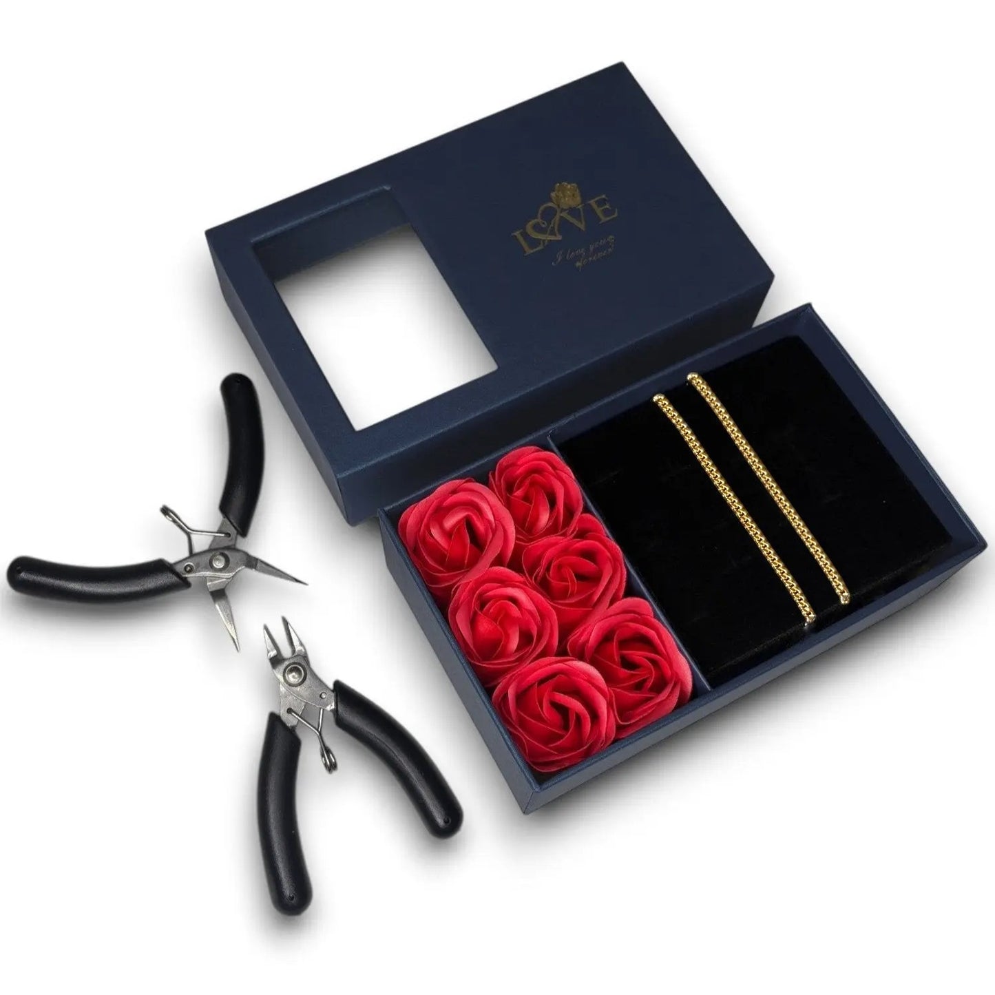 DIY Couple Permanent Bracelet Set - 925 Silver