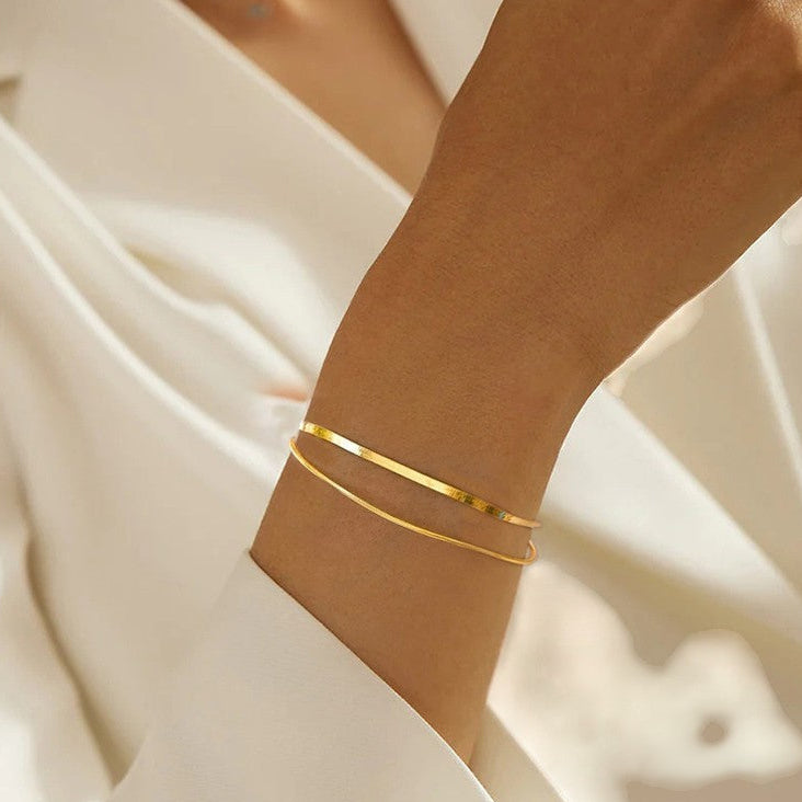 Partner bracelet 925 Sterling silver • Engraving as desired