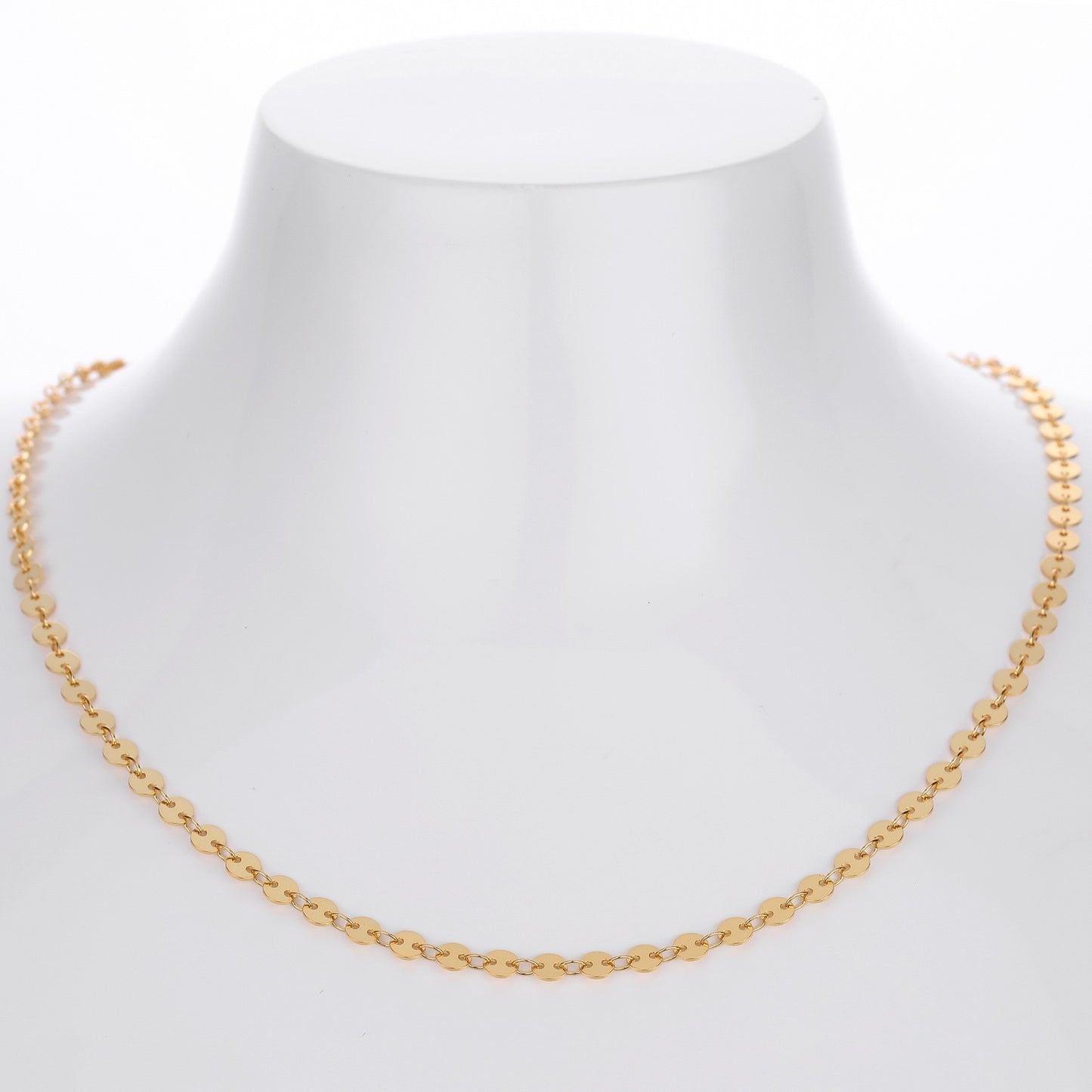 Square Zirconia Necklace - 925 Silver