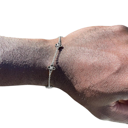 Partner bracelet 925 Sterling silver • Engraving as desired