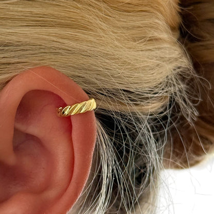 Snake Ear Cuff • 925 Sterling Silver