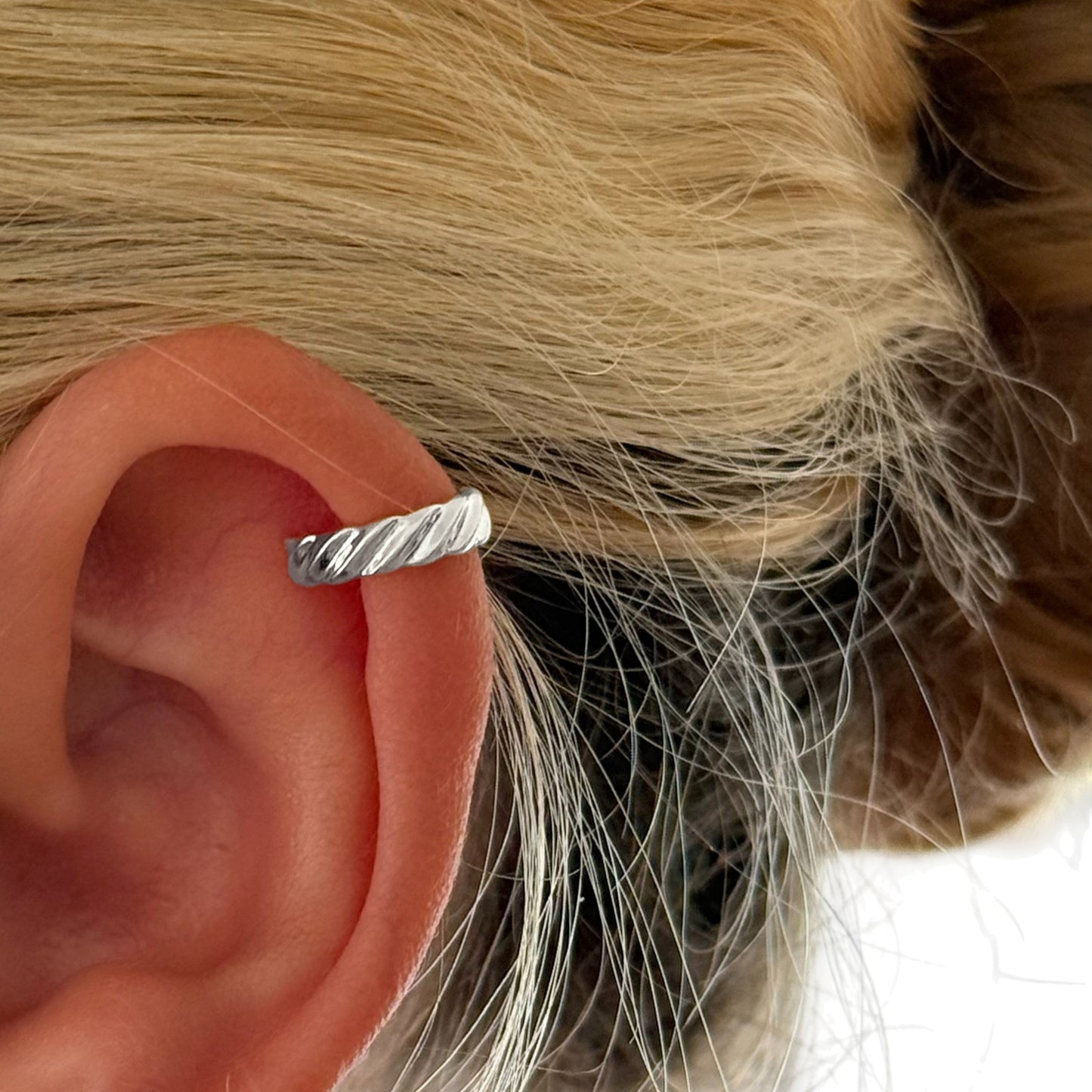 Snake Ear Cuff • 925 Sterling Silver
