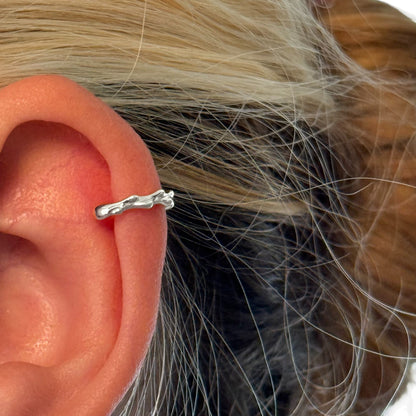 Snake Ear Cuff • 925 Sterling Silver
