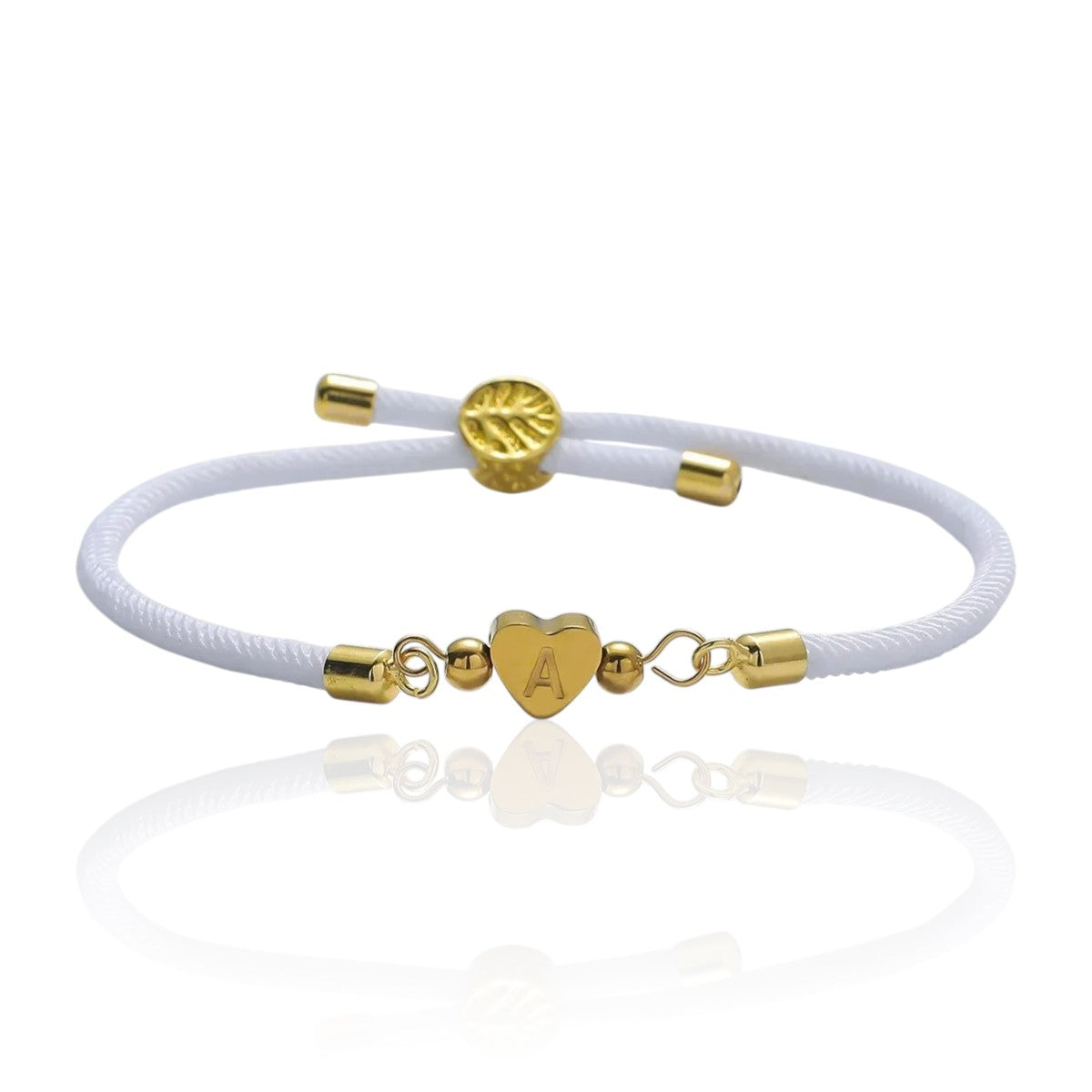 Buchstaben Herz Armband