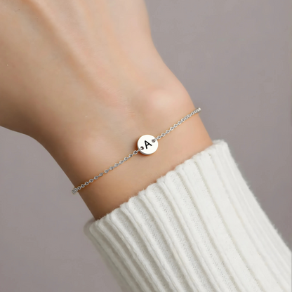 Partner bracelet 925 Sterling silver • Engraving as desired