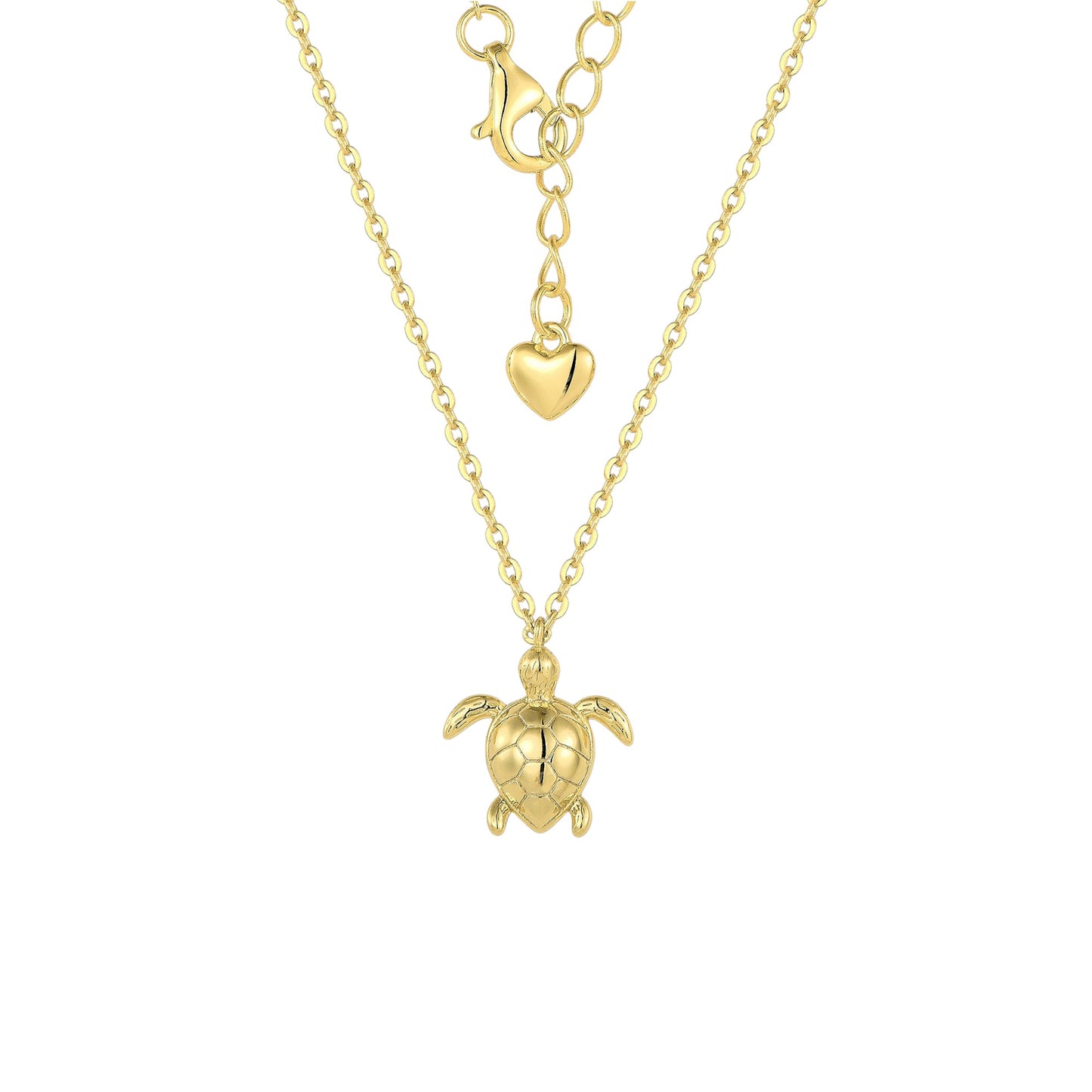 Square Zirconia Necklace - 925 Silver