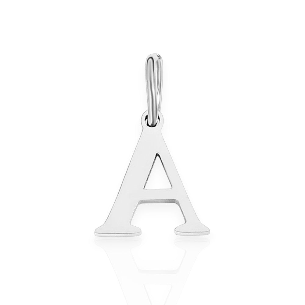 Bracelet initial pendant • 925 Sterling Silver #1