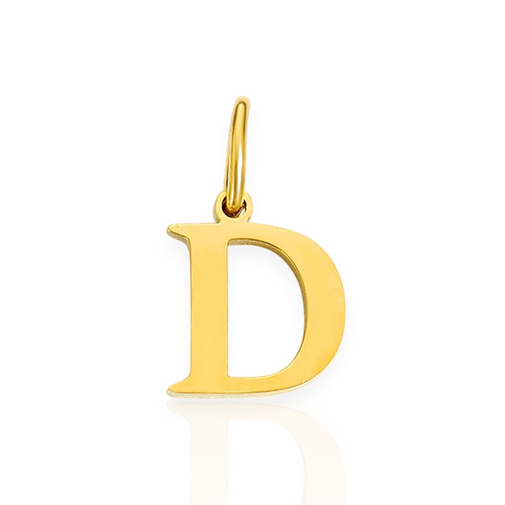 Bracelet initial pendant • 925 Sterling Silver #2