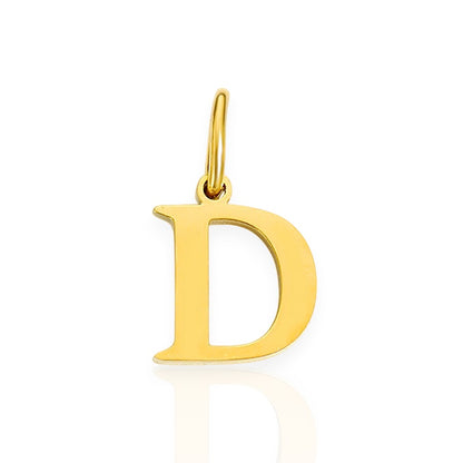 Bracelet initial pendant • 925 Sterling Silver #2