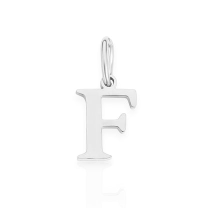 Bracelet initial pendant • 925 Sterling Silver #2