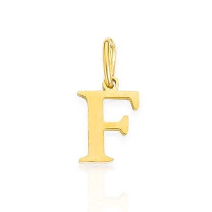 Bracelet initial pendant • 925 Sterling Silver #1