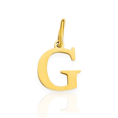 Bracelet initial pendant • 925 Sterling Silver #1
