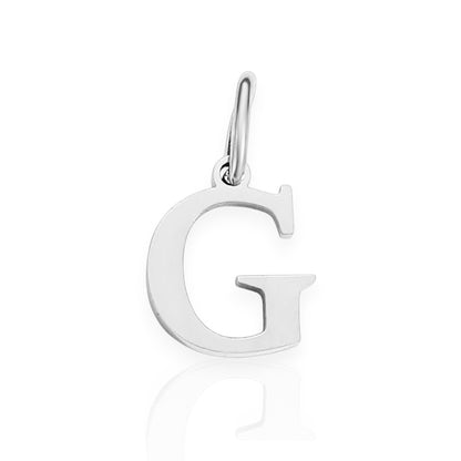 Bracelet initial pendant • 925 Sterling Silver #1