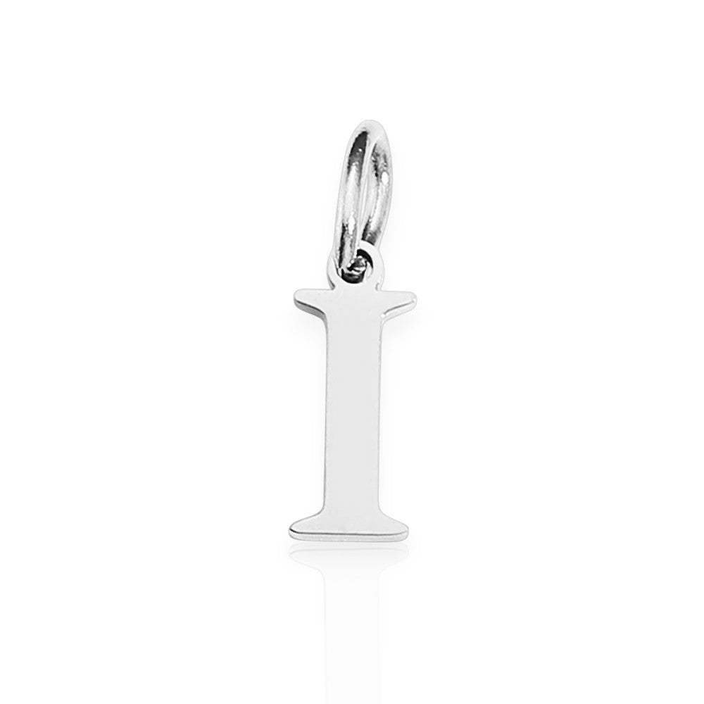 Bracelet initial pendant • 925 Sterling Silver #1
