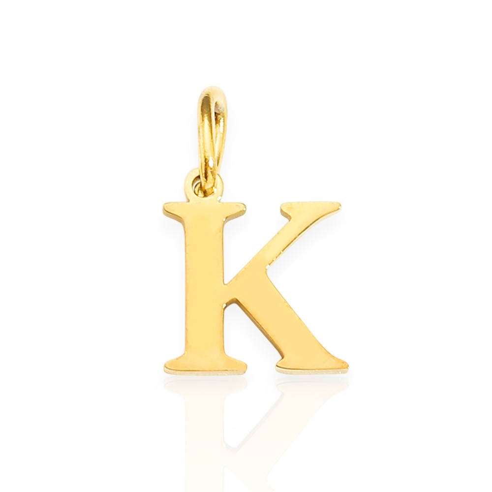 Bracelet initial pendant • 925 Sterling Silver #2