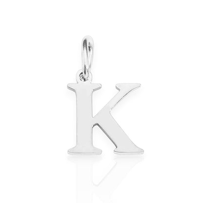 Bracelet initial pendant • 925 Sterling Silver #1
