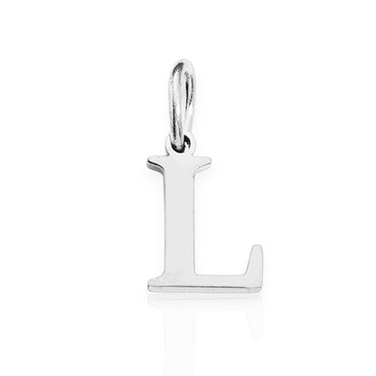 Bracelet initial pendant • 925 Sterling Silver #2