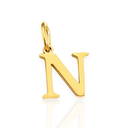 Bracelet initial pendant • 925 Sterling Silver #1