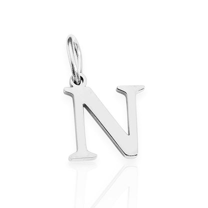 Bracelet initial pendant • 925 Sterling Silver #2
