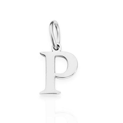 Bracelet initial pendant • 925 Sterling Silver #2