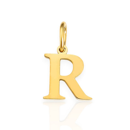 Bracelet initial pendant • 925 Sterling Silver #2