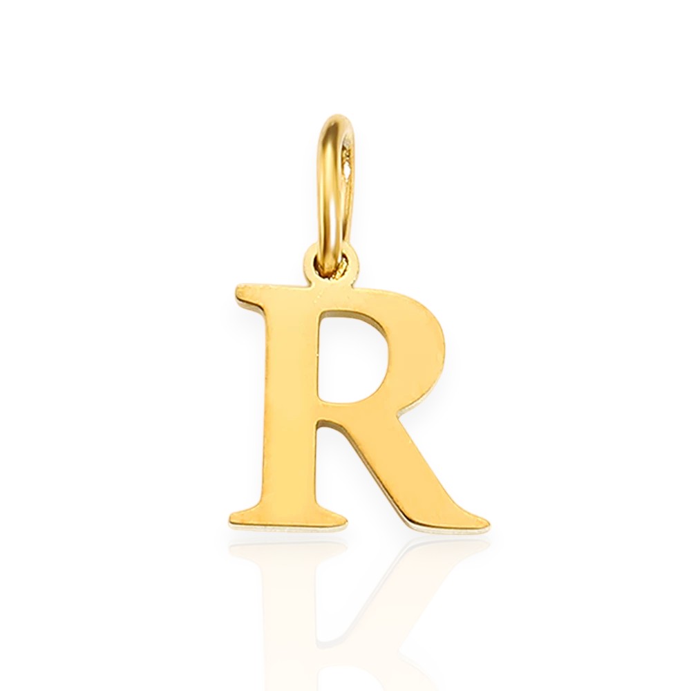 Bracelet initial pendant • 925 Sterling Silver #1
