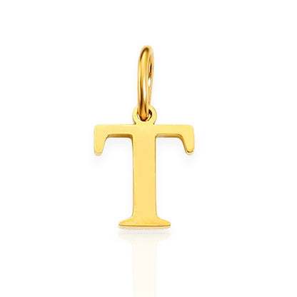 Bracelet initial pendant • 925 Sterling Silver #1