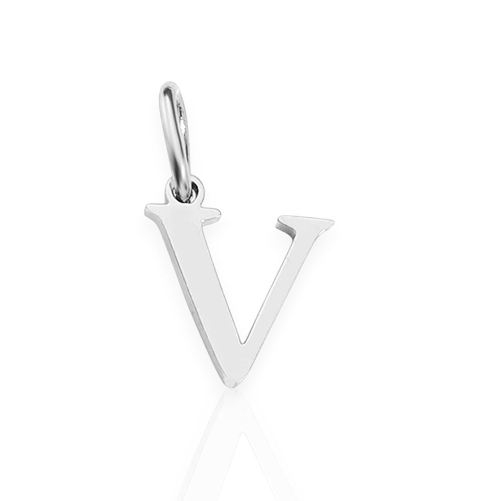Bracelet initial pendant • 925 Sterling Silver #1