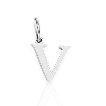 Bracelet initial pendant • 925 Sterling Silver #1