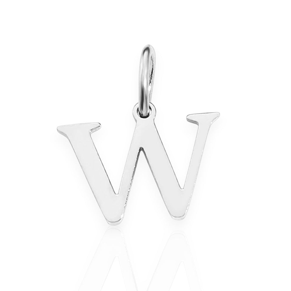 Bracelet initial pendant • 925 Sterling Silver #1