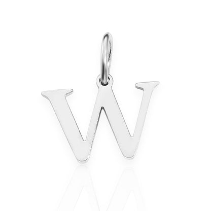 Bracelet initial pendant • 925 Sterling Silver #1