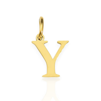 Bracelet initial pendant • 925 Sterling Silver #1