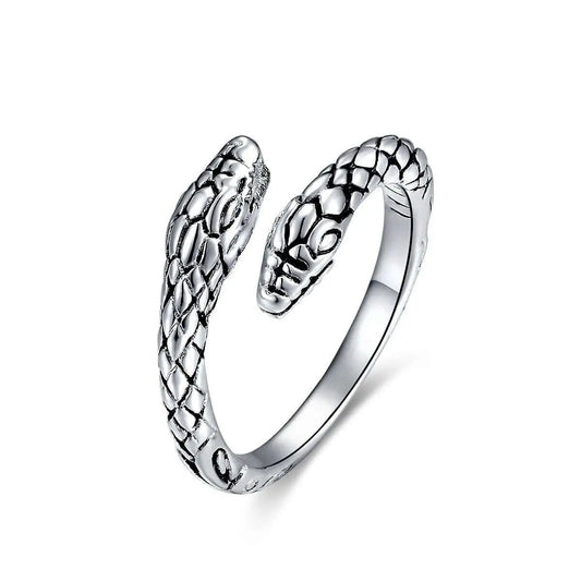 Gold Schlangenring • Verstellbarer Schlangenring • 925 Sterling SilberVielringVielringGold Schlangenring • Verstellbarer Schlangenring • 925 Sterling Silber